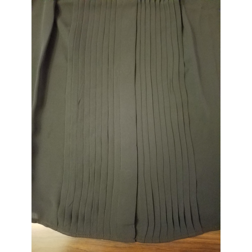 Ann Taylor Pleated Tie Neck Halter Shell - Picture 10 of 16